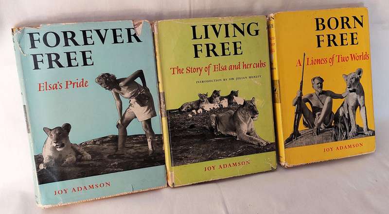 Trilogy - Born Free/ Living Free/ Forever Free - Elsa - Joy Adamson