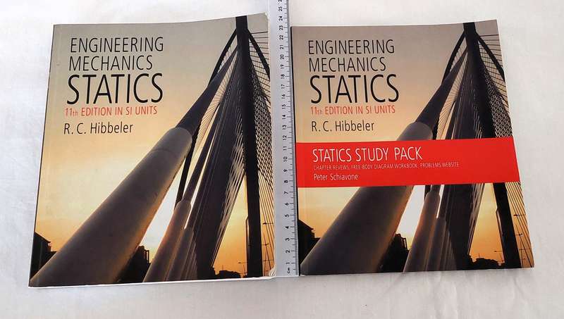 Engineering Mechanics Statics - 11 Edition - includes study pack - R C Hibbeler