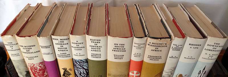 Rhodesiana Reprint Library - Lot of 12 Books