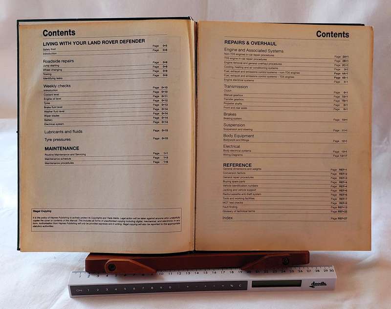 Land Rover 90,110 & Defender (1983 - 2007) - Workshop Manual - Haynes (3017)
