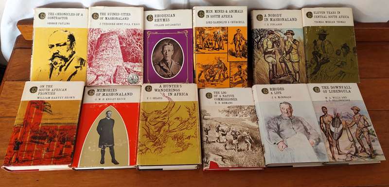 Rhodesiana Reprint Library - Lot of 12 Books