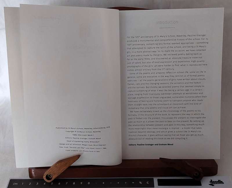 St Mary's School Art & Poetry (More than the Sunshine Will Stay with Us)- Signed by author