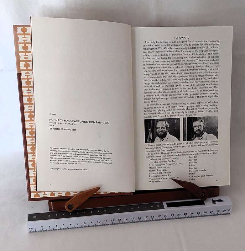 Hornady Handbook of Cartridge Reloading - Third Edition - 1987