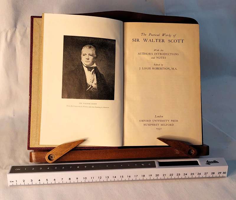 The Poetical works of Sir Walter Scott with the Author's Introduction and Notes- Sir Walter Scott