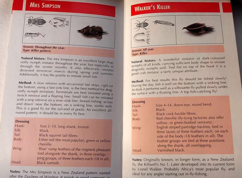 Flies for South African Waters - A waterside Guide to fly selection - Bill Hansford - Steele