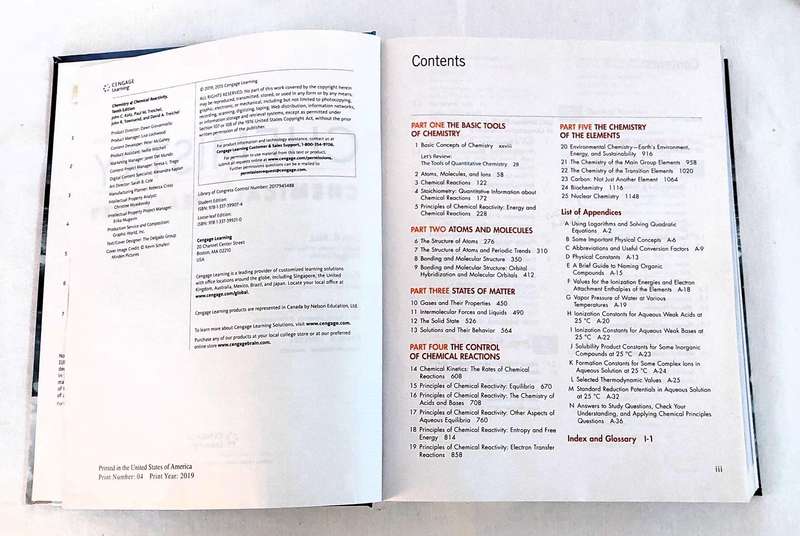 Chemistry & Chemical Reactivity - 10th Edition