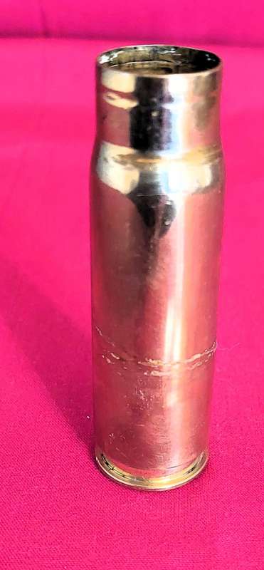 Rhodesian Trench Art - Set of 3 off 20mm- MG 157 - Brass Shells