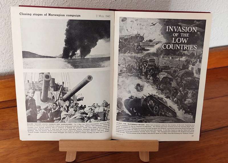 War in Pictures - Six Volumes (1939- 1945) - Odhams Press Limited