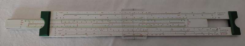 Vintage collectable Faber-Castell 52/82 slide rule with the original casing - Made in Switzerland