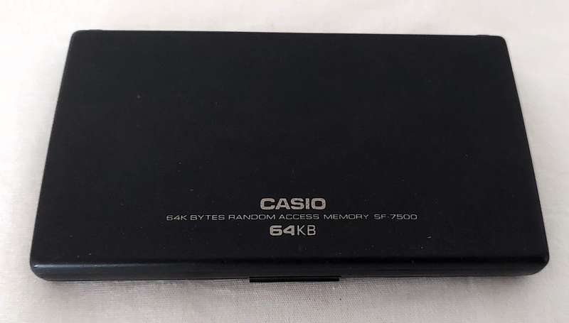 Vintage CASIO Digital Diary SF - 7500