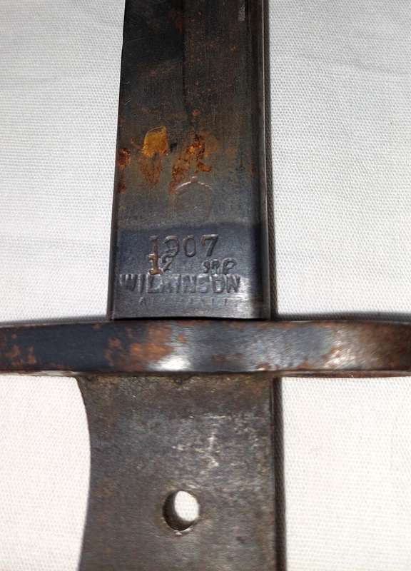 World War I - Bayonet Pattern no. 1907 made by Wilkinson Sword Co.