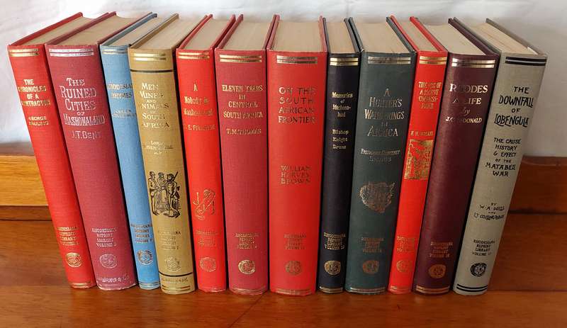 Rhodesiana Reprint Library - Lot of 12 Books