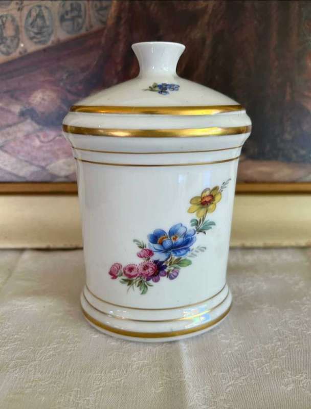 Vintage Alka Kunst Bavaria West Germany Made Porcelain Flowers Vase