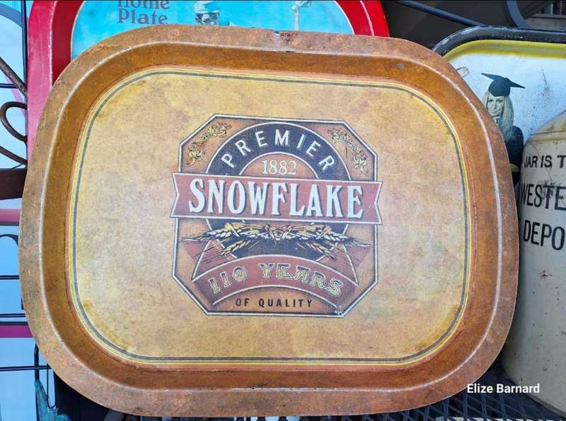Snowflake Collectable Tray