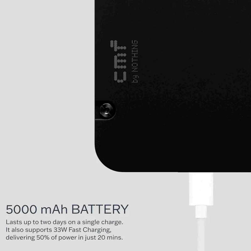 CMF BY NOTHING Phone 1 5G (256 GB) (8 GB RAM) (Black)