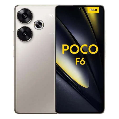 POCO F6 5G (Titanium 512GB 12 GB RAM)8s Gen3 Processor