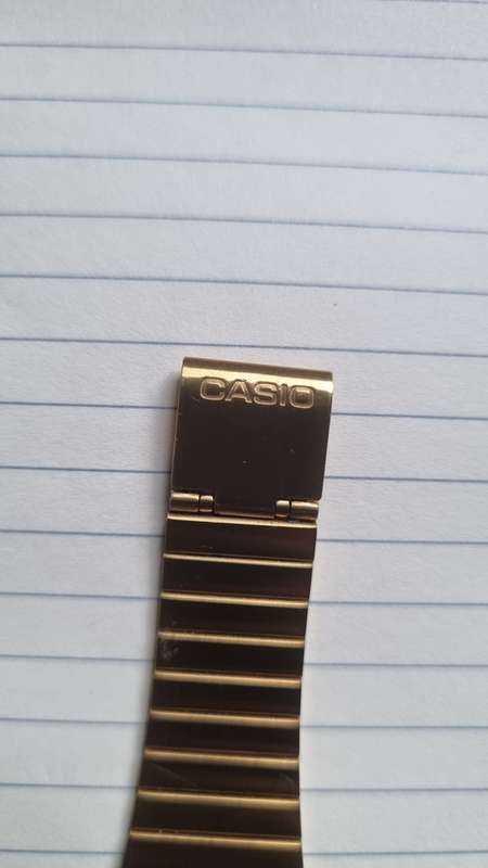 Casio calculator watch