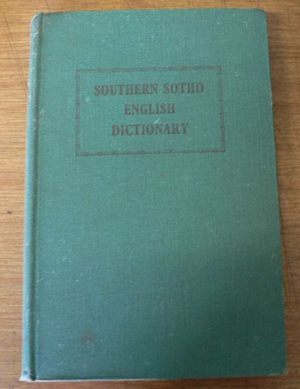 Dictionary: Southern Sotho/English one way