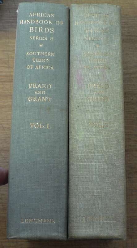African handbook of birds, southern third of Africa by Praed and Grant(in 2 volumes)