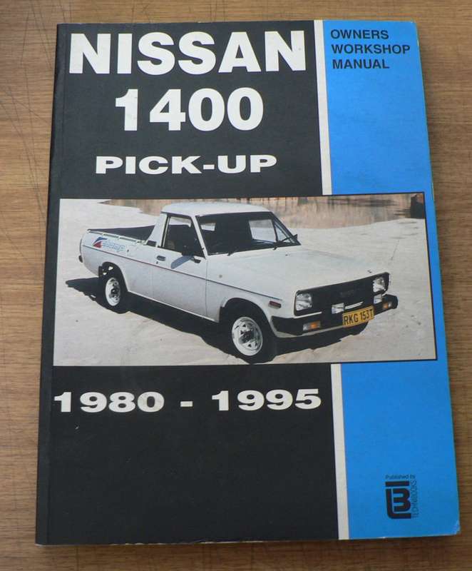 NISSAN 1400 pick up, workshop manual: 1980-1995(1400 bakkie)