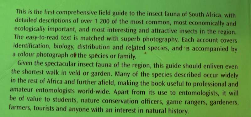 Southern African Insects and their world by Alan Weaving