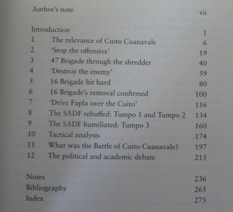 The SADF and Cuito Cuanavale by Leopold Scholtz(bushwar analysis)