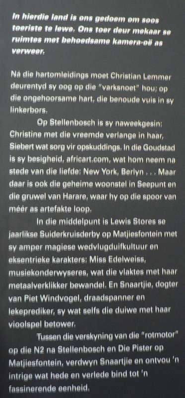 In stede van die liefde deur Etienne van Heerden(1ste uitgawe)
