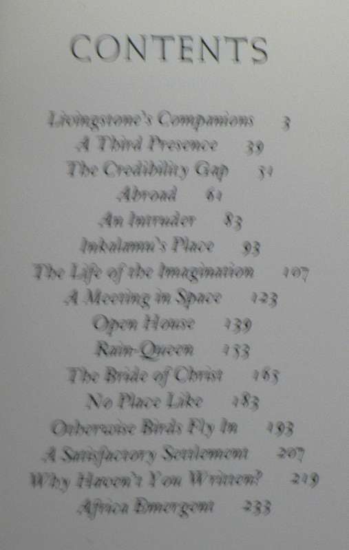 Livingstone's companions by Nadine Gordimer