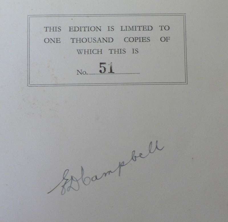 The birth and development of the Natal Railways by E.D. Campbell(signed limited cedition)