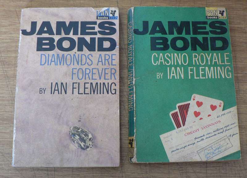 2 x James Bond paperbacks