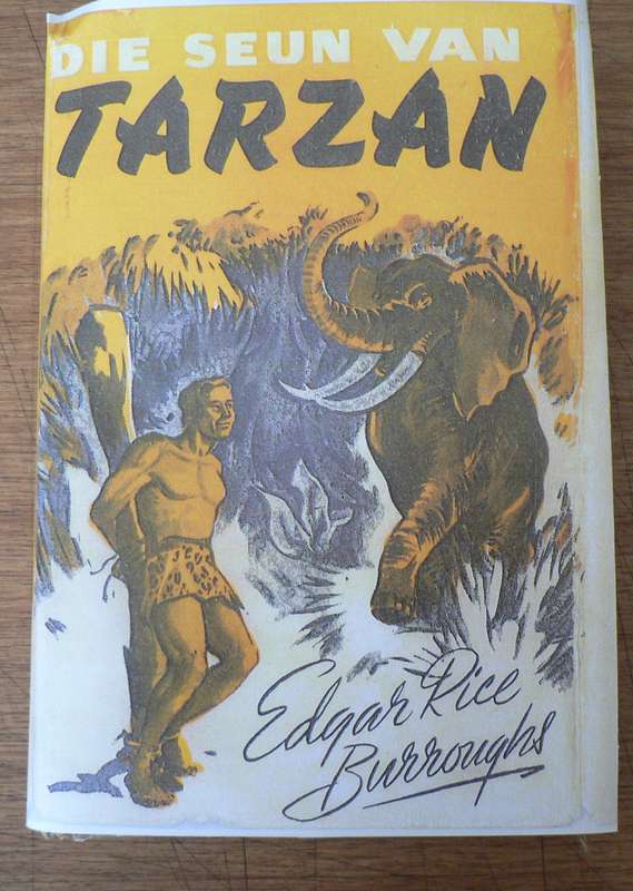 Die seun van Tarzan deur Edgar Rice Burroughs(hardeband)