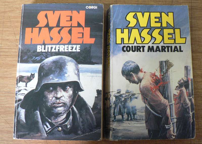 2 x Sven Hassel paperbacks (WWII)