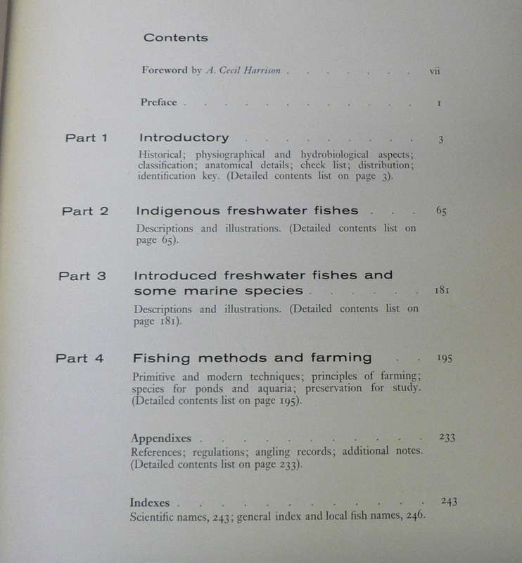 Freshwater fishes of Southern Africa by R.A. Jubb(scarce book)