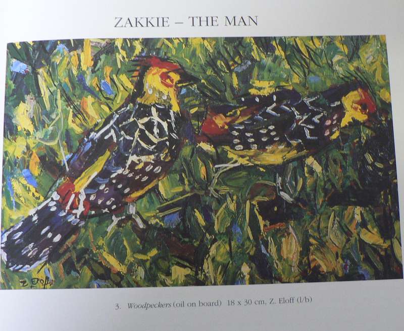 The art of Zakkie Eloff by D.M. Joubert (SA-art)