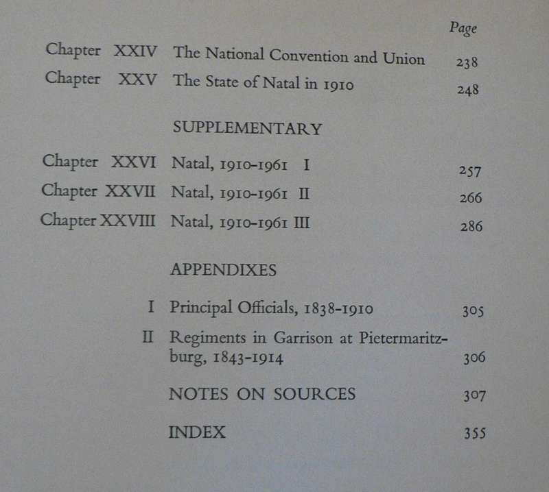 a History of Natal by Brookes and Web(KZN history)