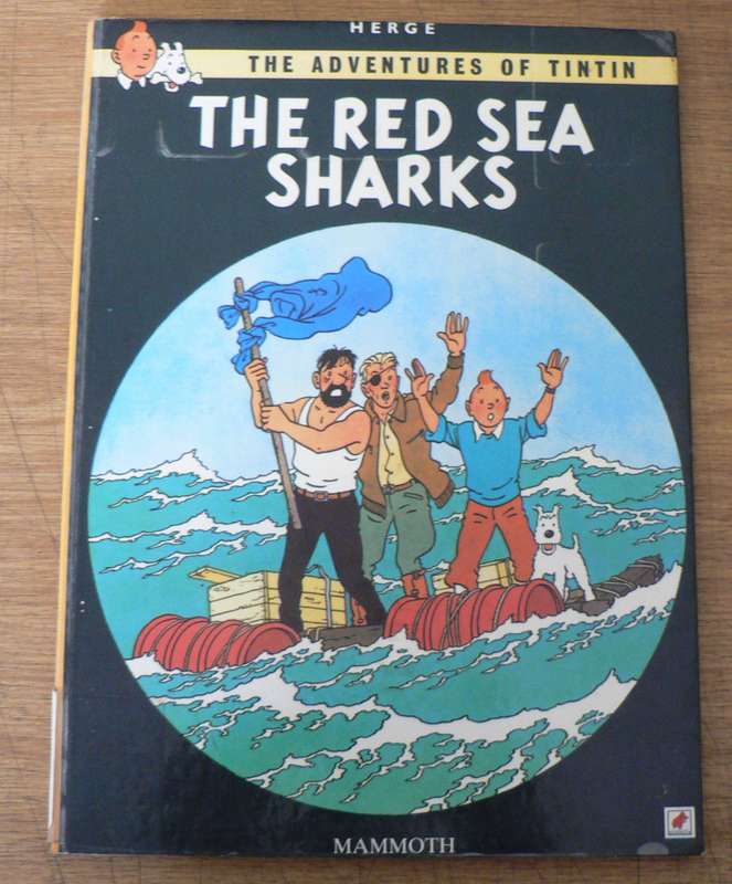 Tintin : The Red Sea  sharks (ex library)