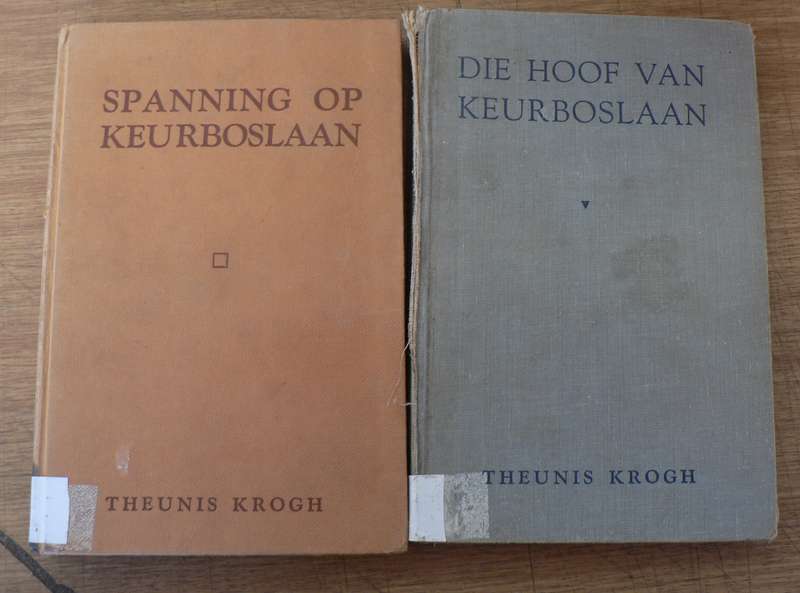 2 x Keurboslaan boeke deur Theunis Krogh