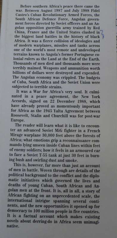 The war for Africa, twelve months that transformed a continent by Fred Bridgeland(bushwar)