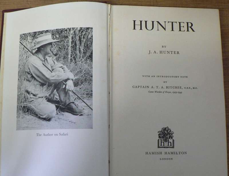 Hunter by J.A. Hunter(African hunting)