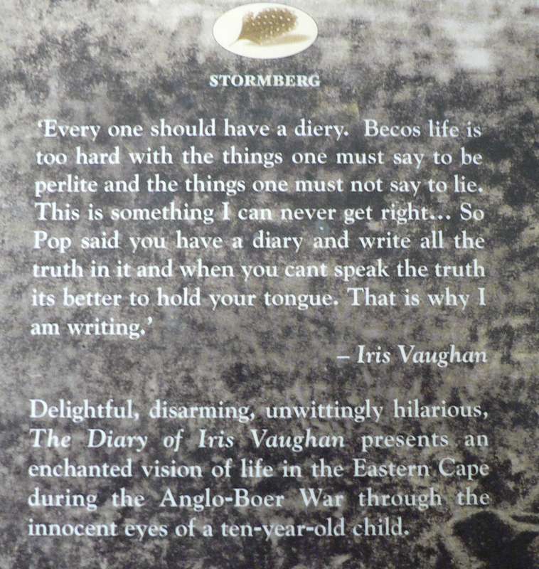 The diary of Iris Vaughan(Eastern Cape history)