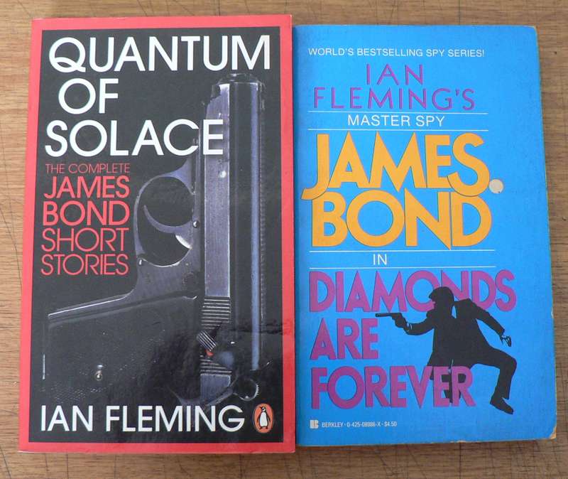 2 x James Bond paperbacks(lot 3)