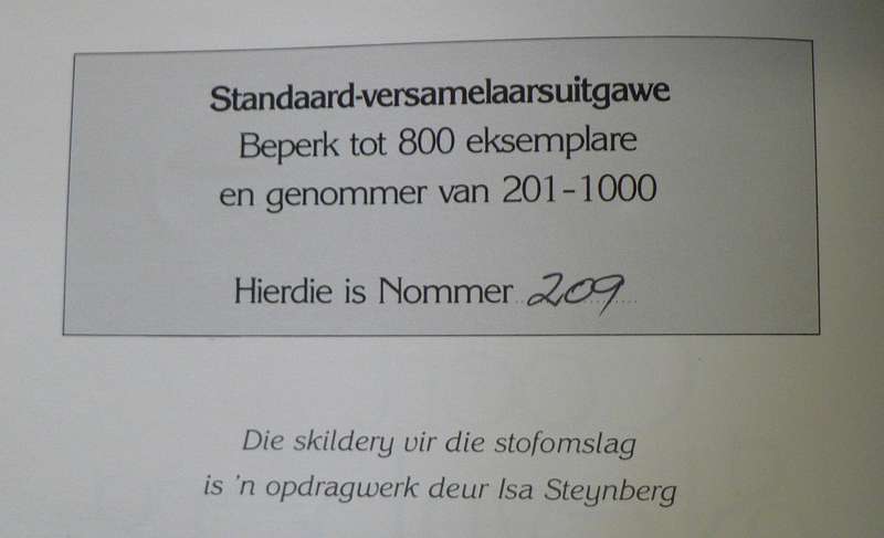 Coert Steynberg, `n Outobiografie (SA- Art, numbered copy)