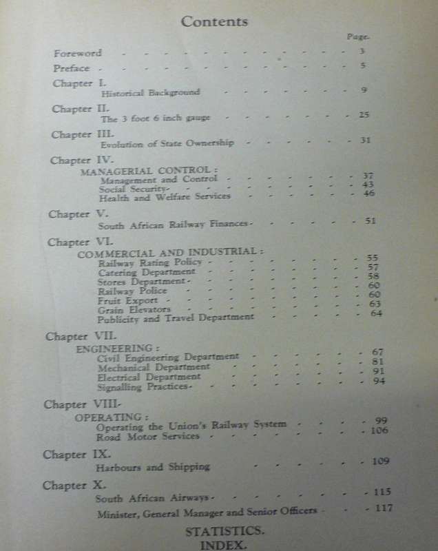 The South African Railways history, scope and organisation