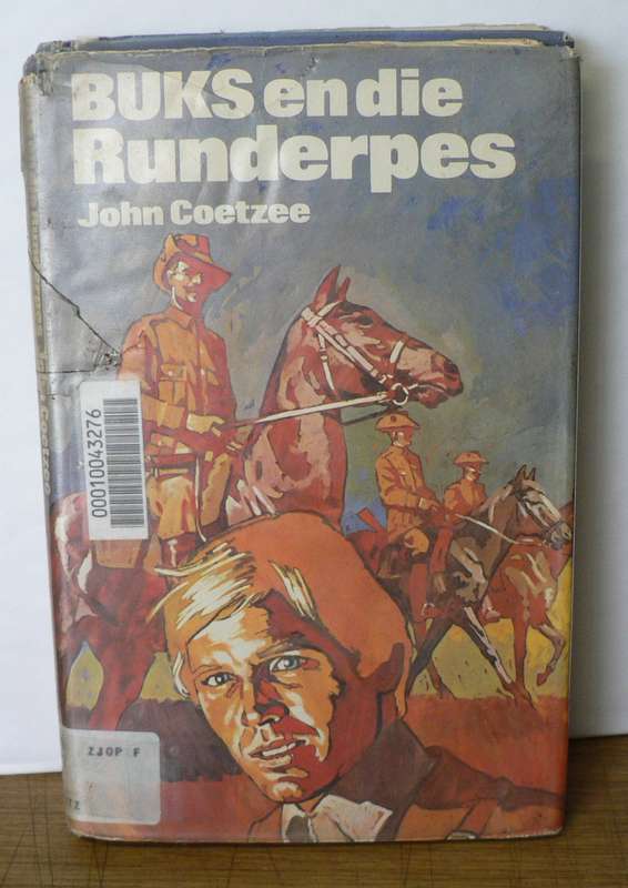 Buks en die runderpes deur John Coetzee