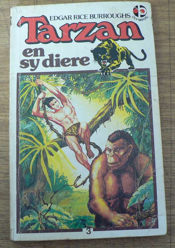 Tarzan en sy diere deur Edgar Rice Burroughs(slapband)