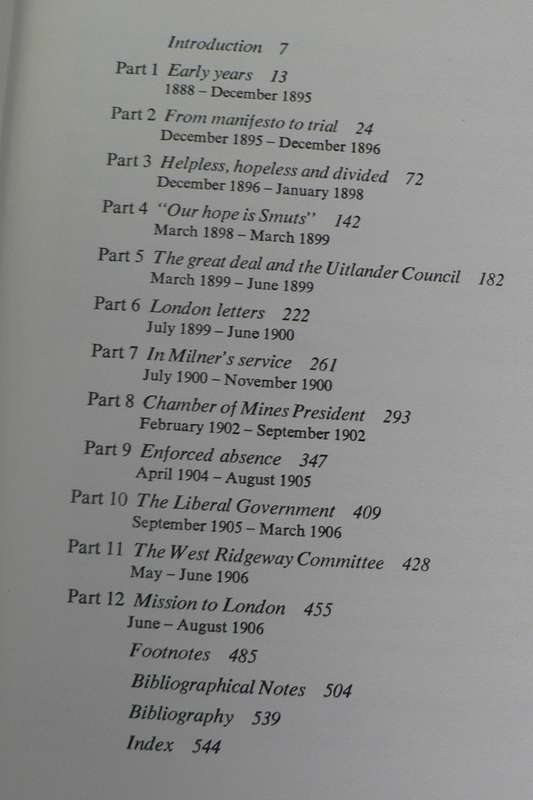 Fitzpatrick, South African politician, selected papers 1888-1906
