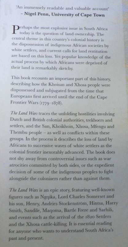 The Land Wars by John Laband(Eastern Cape frontier wars)