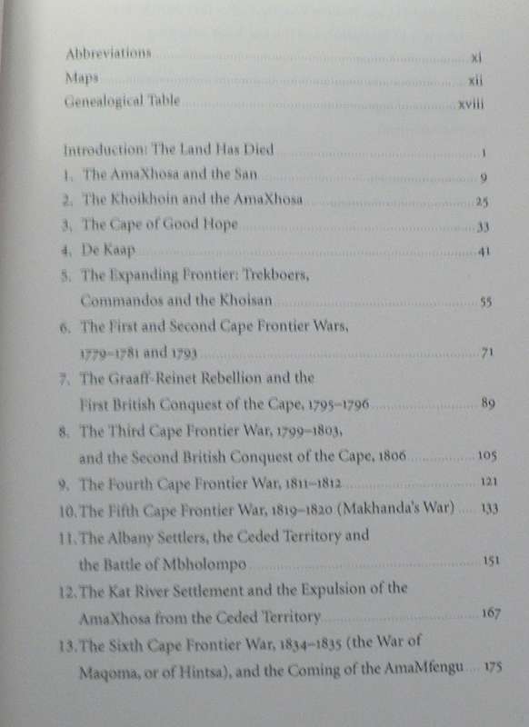 The Land Wars by John Laband(Eastern Cape frontier wars)