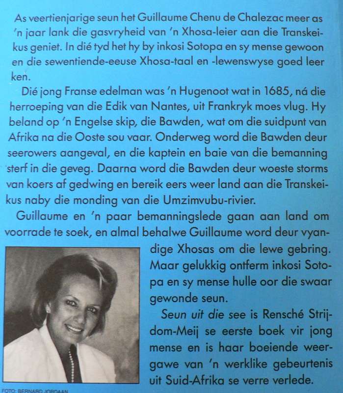 Seun uit die see deur Rensche Strijdom-Meij (kinderboek uit die pionierstydperk)