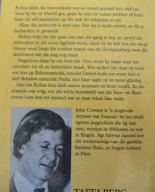 Trekspoor in die wildernis deur John Coetzee(kinderboek uit die pionierstydperk)